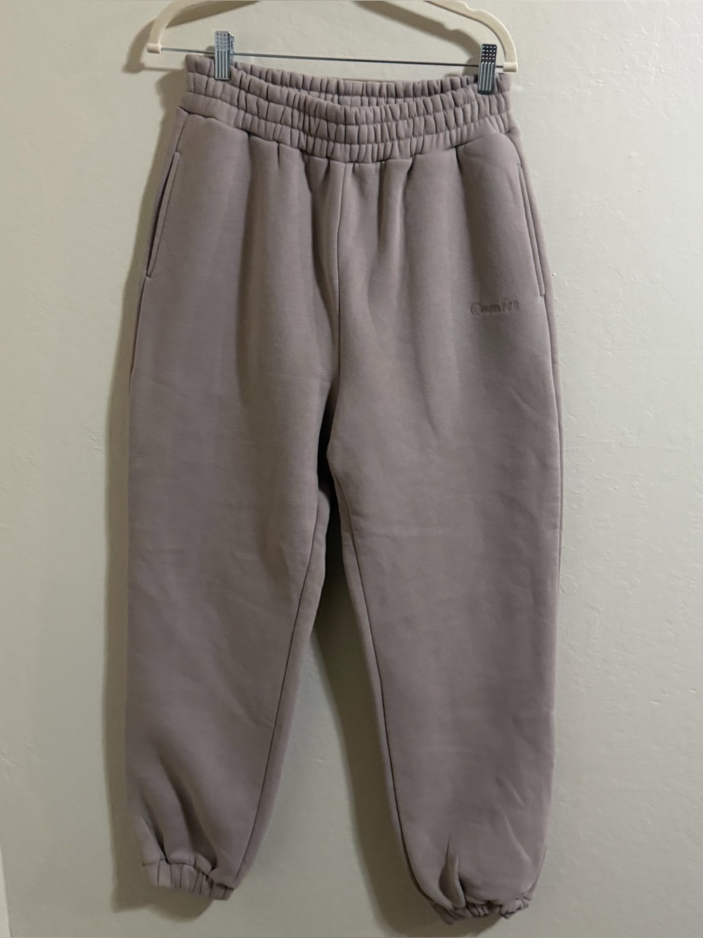 Comfrt Signature Sweatpants Taupe Medium jogger style oversized relaxed fit